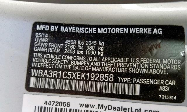 Photo 9 VIN: WBA3R1C5XEK192858 - BMW 435 