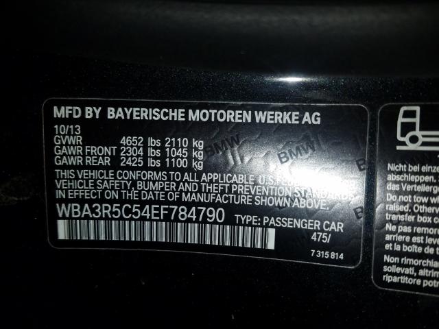 Photo 9 VIN: WBA3R5C54EF784790 - BMW 435 XI 