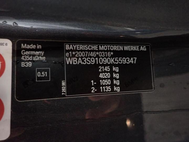 Photo 13 VIN: WBA3S91090K559347 - BMW SERIE 4 COUPE 