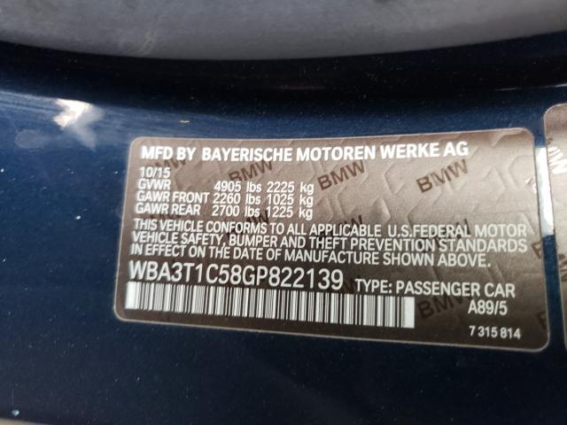 Photo 9 VIN: WBA3T1C58GP822139 - BMW 428 XI SUL 