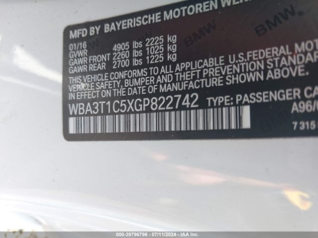 Photo 8 VIN: WBA3T1C5XGP822742 - BMW 428I 