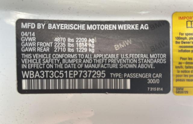 Photo 9 VIN: WBA3T3C51EP737295 - BMW 435 I 