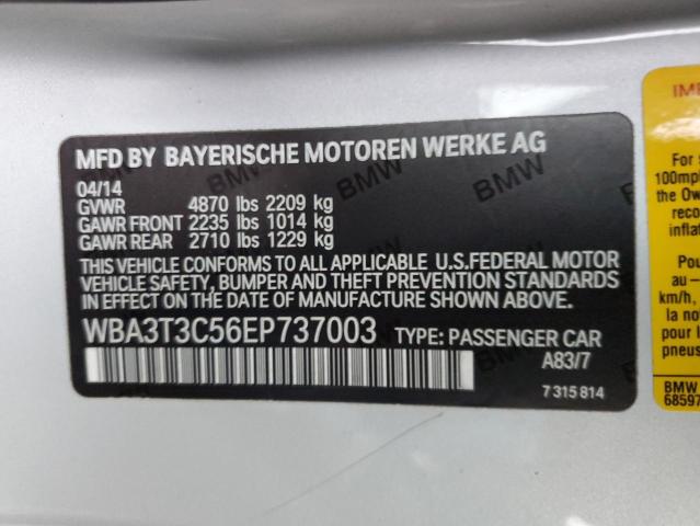 Photo 11 VIN: WBA3T3C56EP737003 - BMW 435 I 