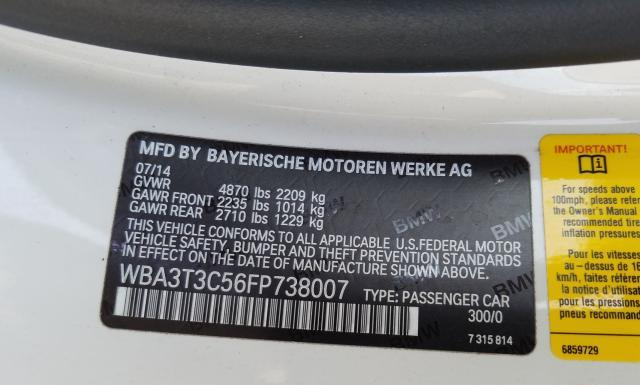 Photo 9 VIN: WBA3T3C56FP738007 - BMW 435 