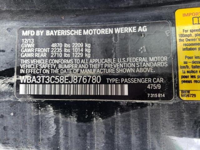 Photo 9 VIN: WBA3T3C58EJ876780 - BMW 435 I 