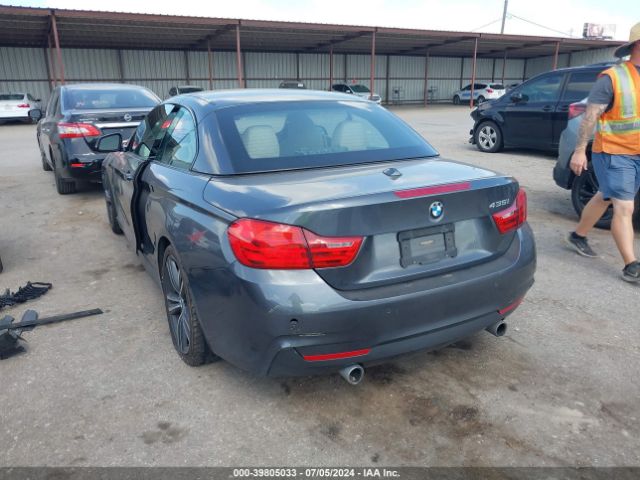 Photo 2 VIN: WBA3T3C5XFP738236 - BMW 435I 