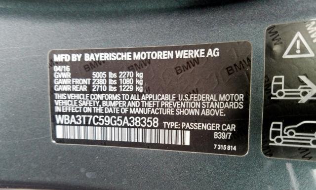 Photo 9 VIN: WBA3T7C59G5A38358 - BMW 435 