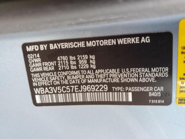 Photo 11 VIN: WBA3V5C57EJ969229 - BMW 4 SERIES 