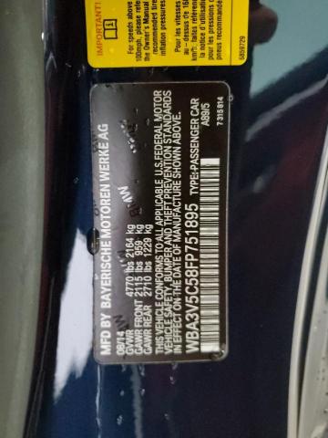 Photo 12 VIN: WBA3V5C58FP751895 - BMW 428 I 