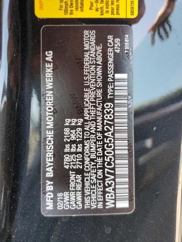 Photo 11 VIN: WBA3V7C50G5A27839 - BMW 4 SERIES 