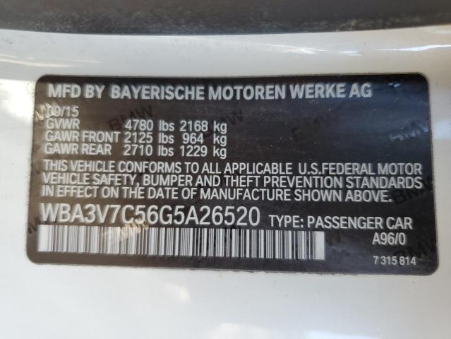 Photo 11 VIN: WBA3V7C56G5A26520 - BMW 4 SERIES 