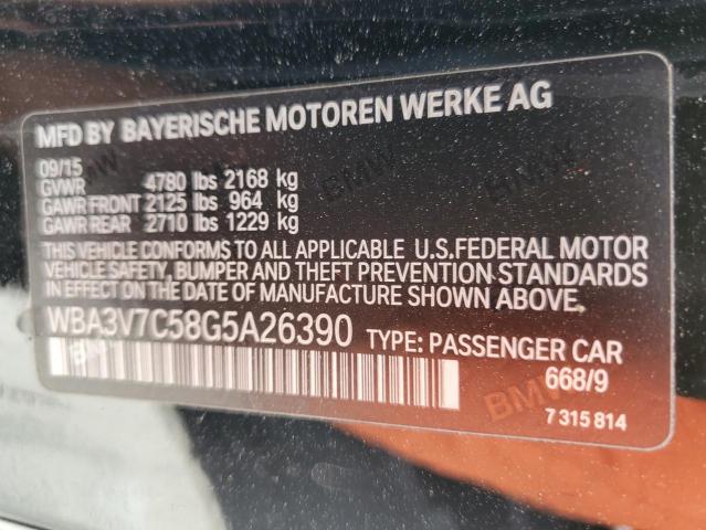 Photo 12 VIN: WBA3V7C58G5A26390 - BMW 428 I SULE 