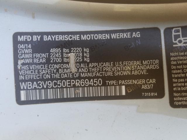 Photo 9 VIN: WBA3V9C50EPR69450 - BMW 428 XI 