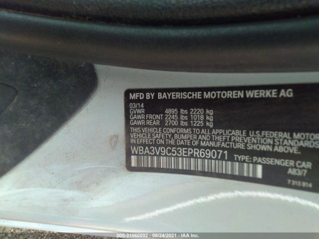 Photo 8 VIN: WBA3V9C53EPR69071 - BMW 4 