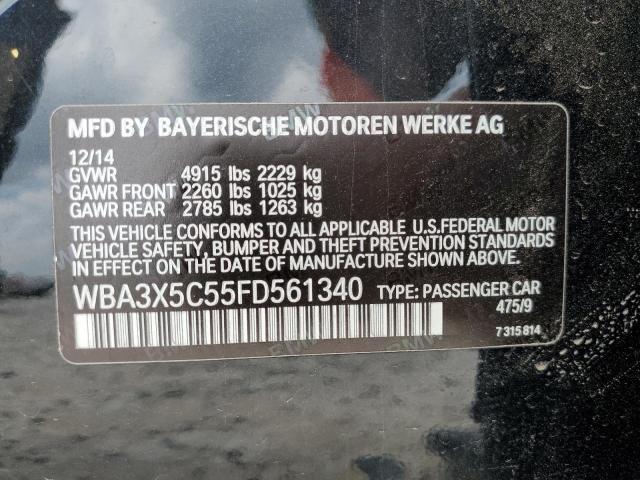 Photo 11 VIN: WBA3X5C55FD561340 - BMW 3 SERIES 