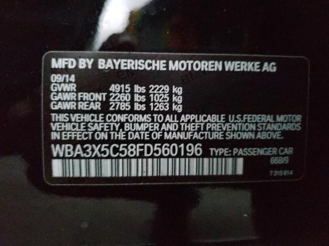 Photo 9 VIN: WBA3X5C58FD560196 - BMW 3 SERIES GT 