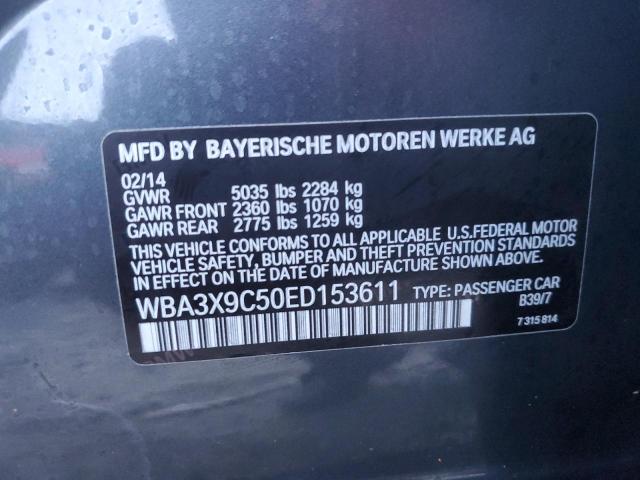 Photo 11 VIN: WBA3X9C50ED153611 - BMW 335 XIGT 