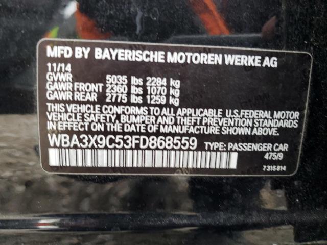 Photo 11 VIN: WBA3X9C53FD868559 - BMW 335 XIGT 