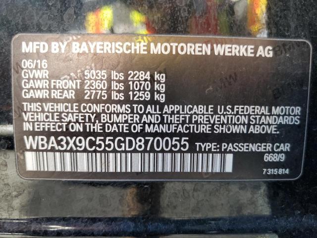 Photo 11 VIN: WBA3X9C55GD870055 - BMW 335I XDRIVE GT 