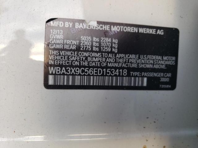 Photo 11 VIN: WBA3X9C56ED153418 - BMW 3 SERIES 