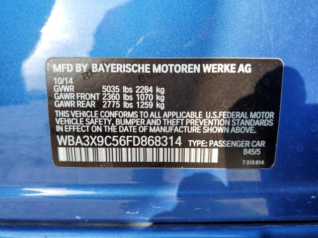 Photo 11 VIN: WBA3X9C56FD868314 - BMW 335 XIGT 