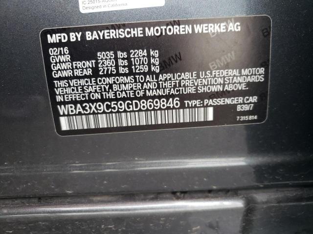 Photo 11 VIN: WBA3X9C59GD869846 - BMW 335 XIGT 