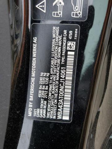 Photo 11 VIN: WBA43AT00NCJ14061 - BMW 4 SERIES 