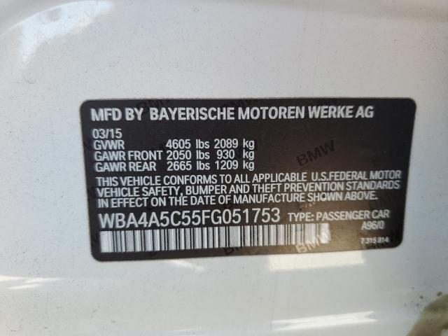 Photo 11 VIN: WBA4A5C55FG051753 - BMW 4 SERIES 