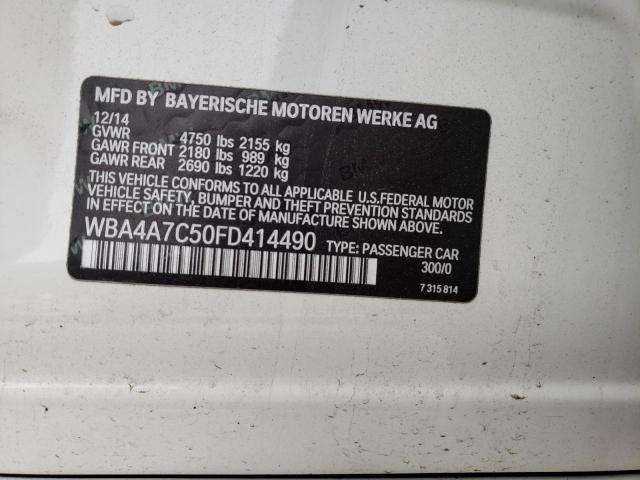 Photo 9 VIN: WBA4A7C50FD414490 - BMW 428 XI GRA 