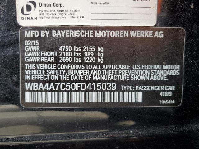 Photo 11 VIN: WBA4A7C50FD415039 - BMW 428 XI GRA 