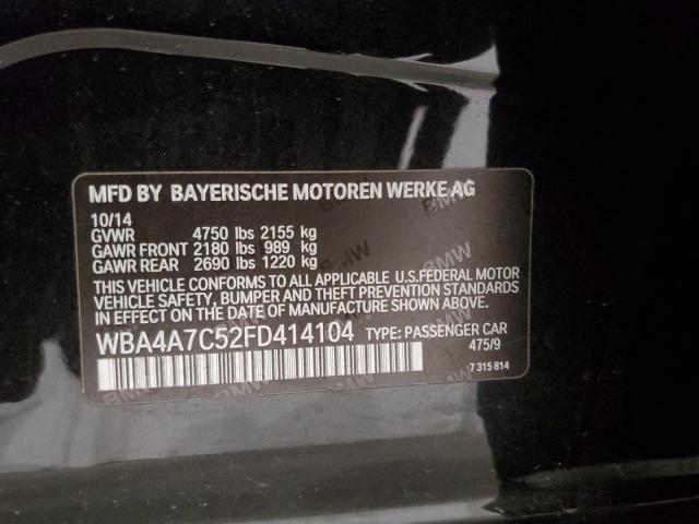 Photo 12 VIN: WBA4A7C52FD414104 - BMW 428 XI GRA 