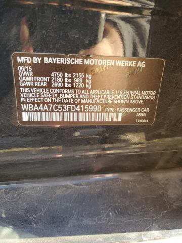 Photo 11 VIN: WBA4A7C53FD415990 - BMW 428 XI GRA 