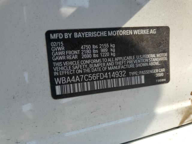 Photo 11 VIN: WBA4A7C56FD414932 - BMW 428 XI GRA 