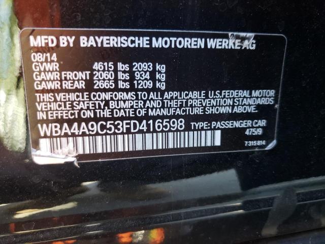 Photo 11 VIN: WBA4A9C53FD416598 - BMW 4 SERIES 