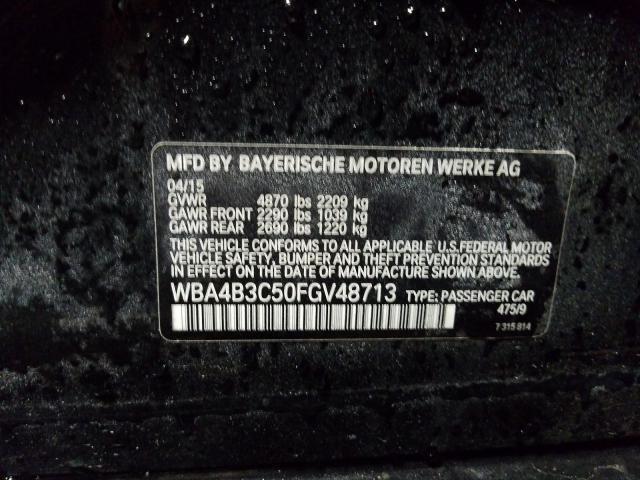 Photo 9 VIN: WBA4B3C50FGV48713 - BMW 435 XI GRA 