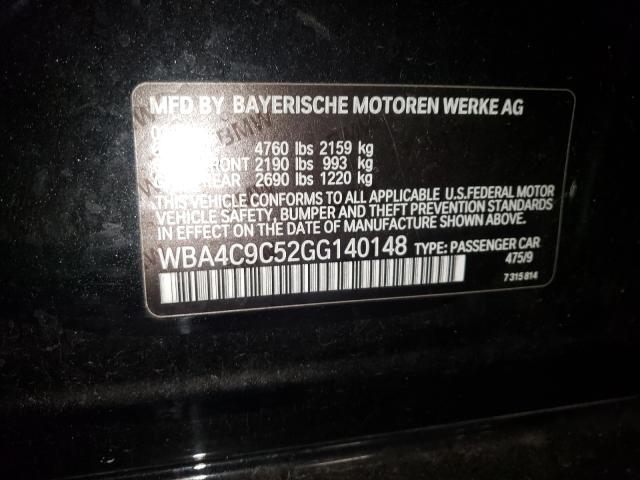 Photo 9 VIN: WBA4C9C52GG140148 - BMW 428 XI GRA 