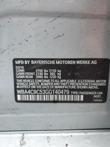 Photo 11 VIN: WBA4C9C53GG140479 - BMW 428 XI GRA 