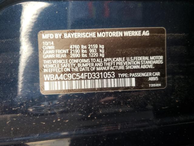 Photo 9 VIN: WBA4C9C54FD331053 - BMW 428 XI GRA 