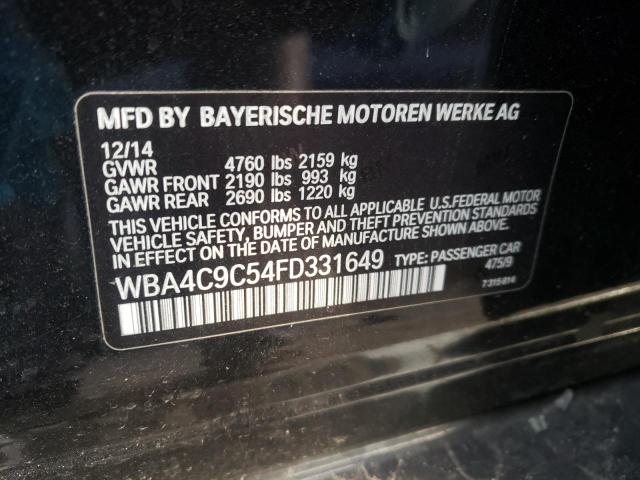 Photo 9 VIN: WBA4C9C54FD331649 - BMW 428 XI GRA 