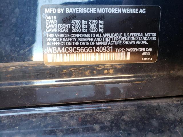 Photo 9 VIN: WBA4C9C56GG140931 - BMW 428 XI GRA 