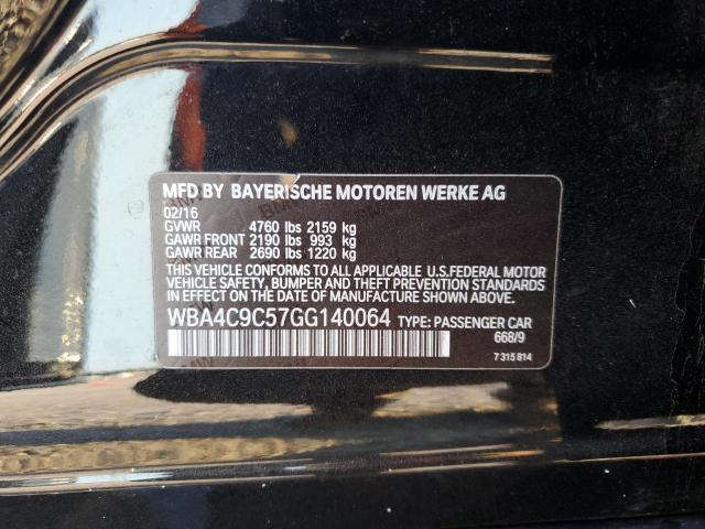 Photo 11 VIN: WBA4C9C57GG140064 - BMW 428 XI GRA 