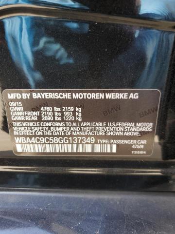 Photo 11 VIN: WBA4C9C58GG137349 - BMW 428 XI GRA 