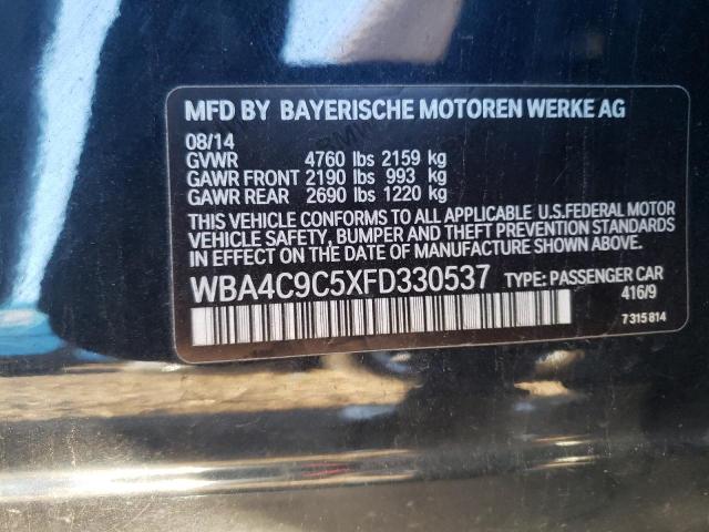 Photo 11 VIN: WBA4C9C5XFD330537 - BMW 428 XI GRA 