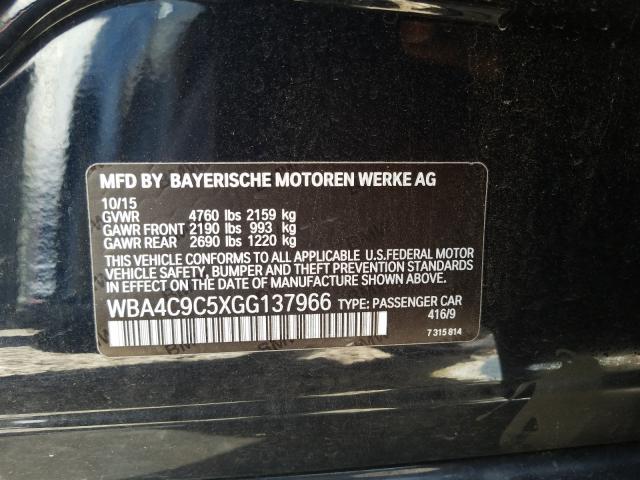 Photo 9 VIN: WBA4C9C5XGG137966 - BMW 428 XI GRA 