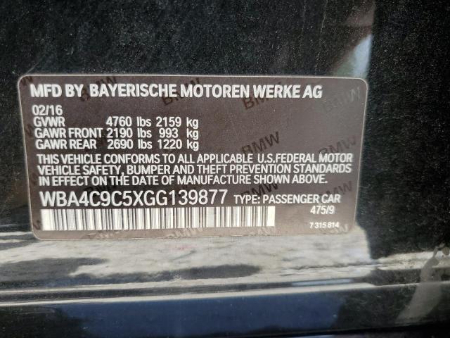 Photo 9 VIN: WBA4C9C5XGG139877 - BMW 428 XI GRA 