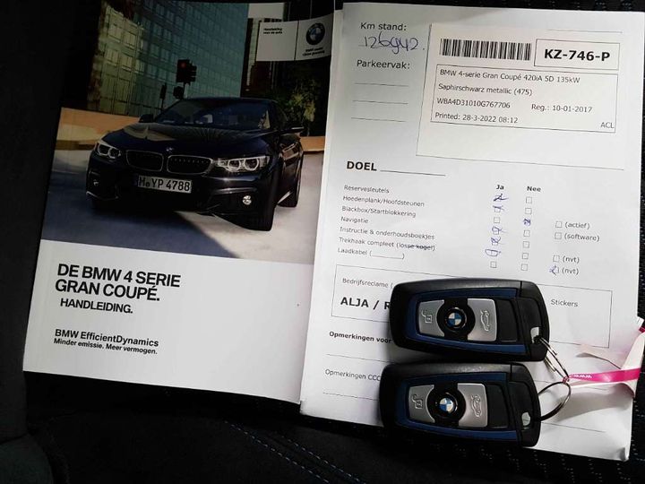 Photo 23 VIN: WBA4D31010G767706 - BMW 4-SERIE GRAN COUP 