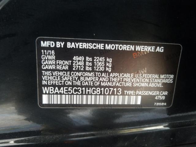 Photo 9 VIN: WBA4E5C31HG810713 - BMW 440XI GRAN 