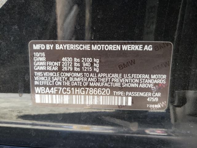 Photo 9 VIN: WBA4F7C51HG786620 - BMW 430I GRAN 