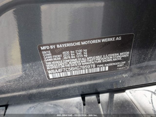 Photo 8 VIN: WBA4F7C56HG785978 - BMW 430I 