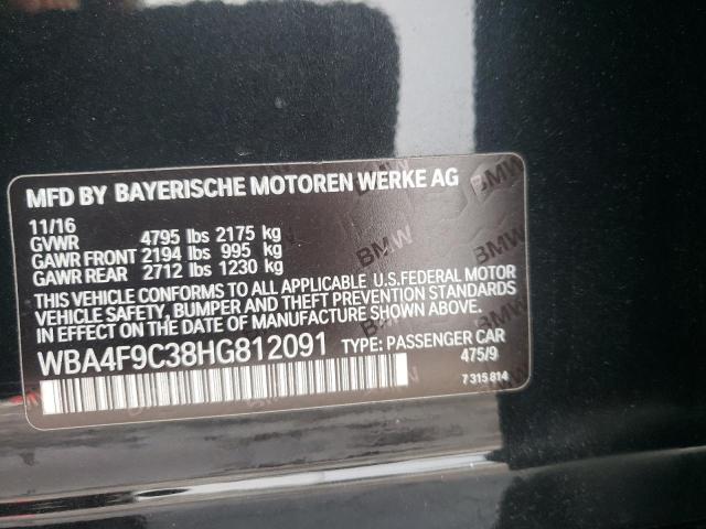 Photo 12 VIN: WBA4F9C38HG812091 - BMW 4 SERIES 